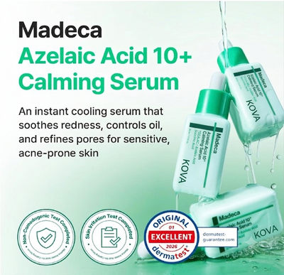 The Madeca Azelaic Acid 10+ Calming Serum